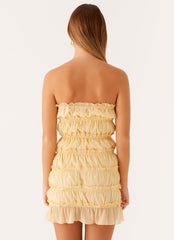 Kylan Mini Dress - Apricot