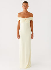 Countless Maxi Dress - Yellow